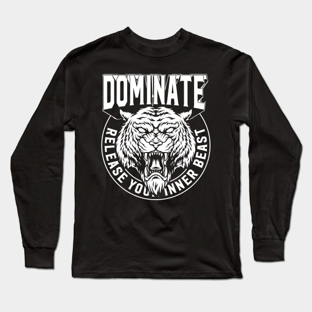 dominate Long Sleeve T-Shirt by janvimar